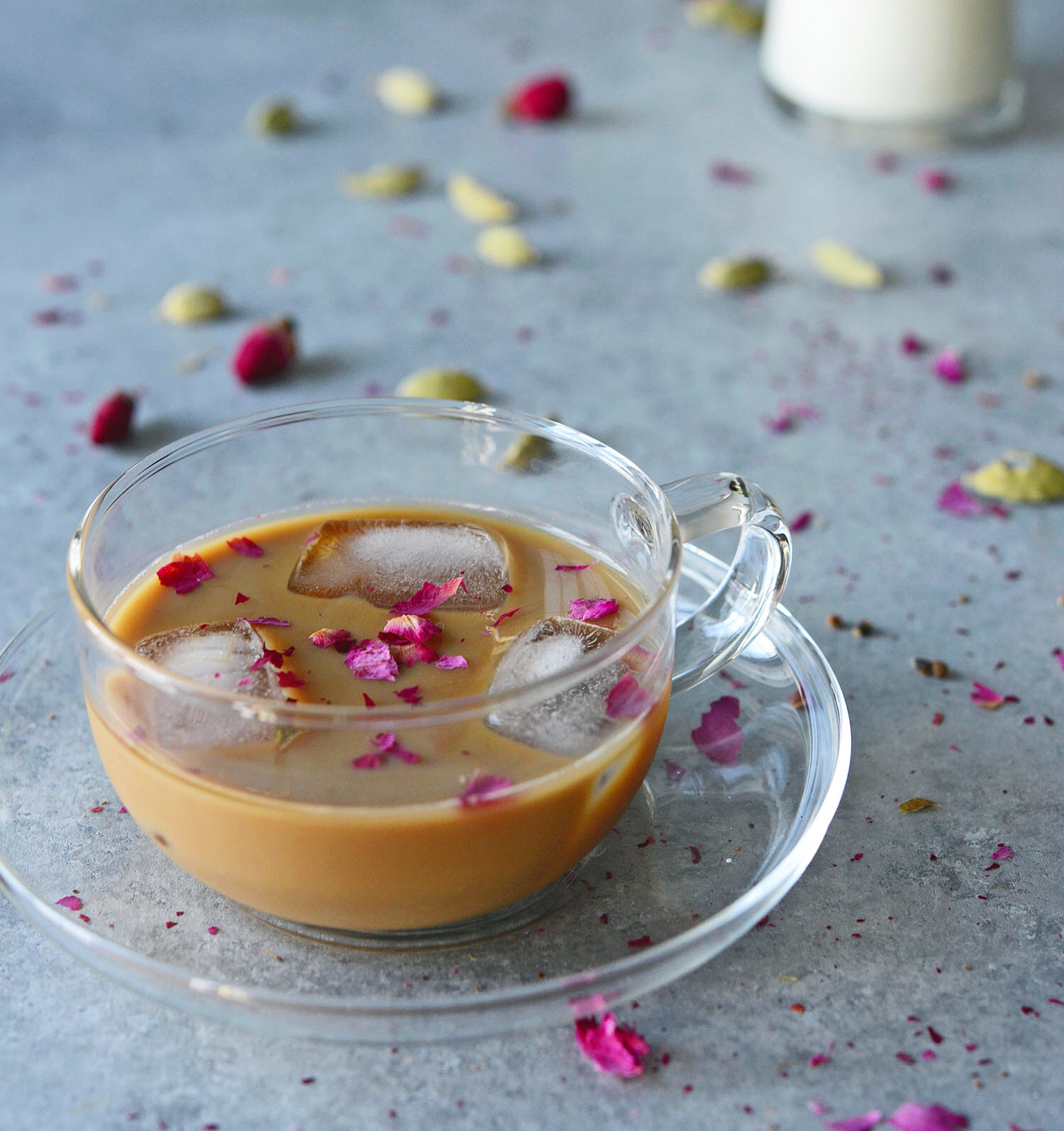 Cardamom-Spiced Turkish Coffee with Rose and Orange Blossom
