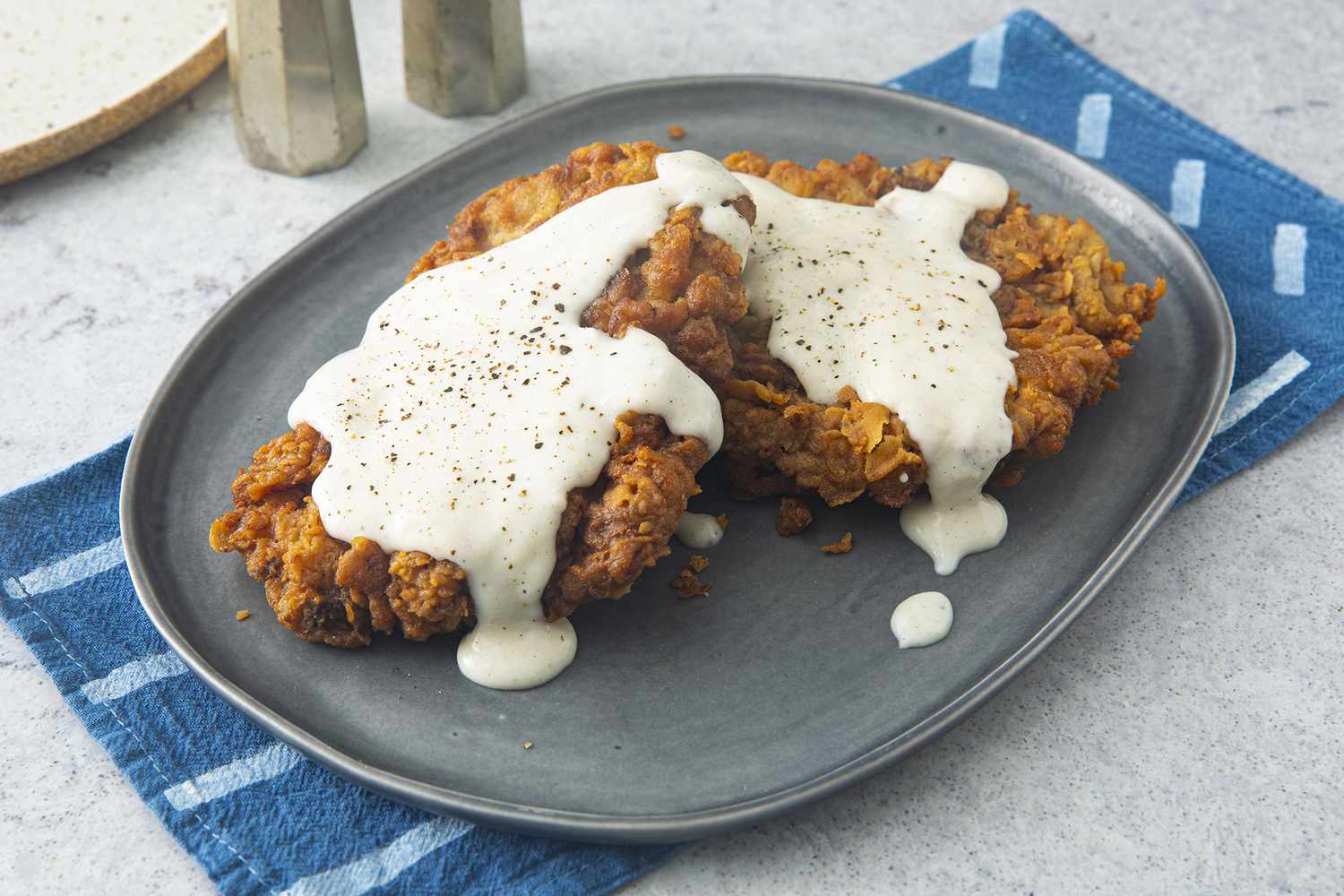 Classic Chicken-Fried Steak with Cream Gravy