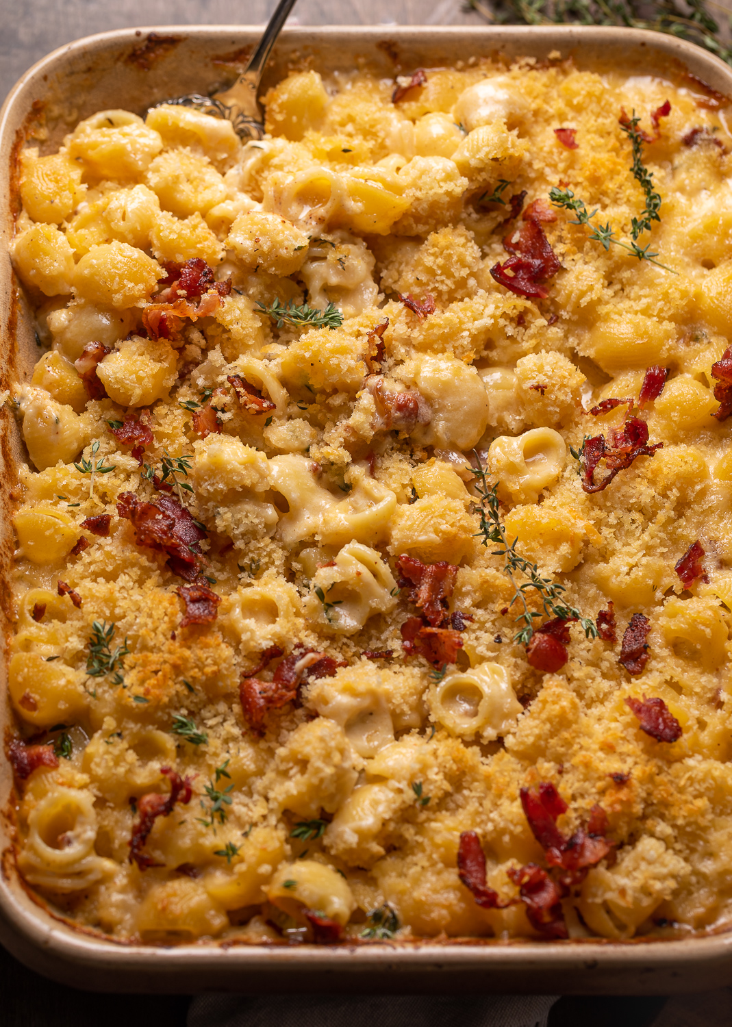 Bacon and Gruyère Macaroni and Cheese
