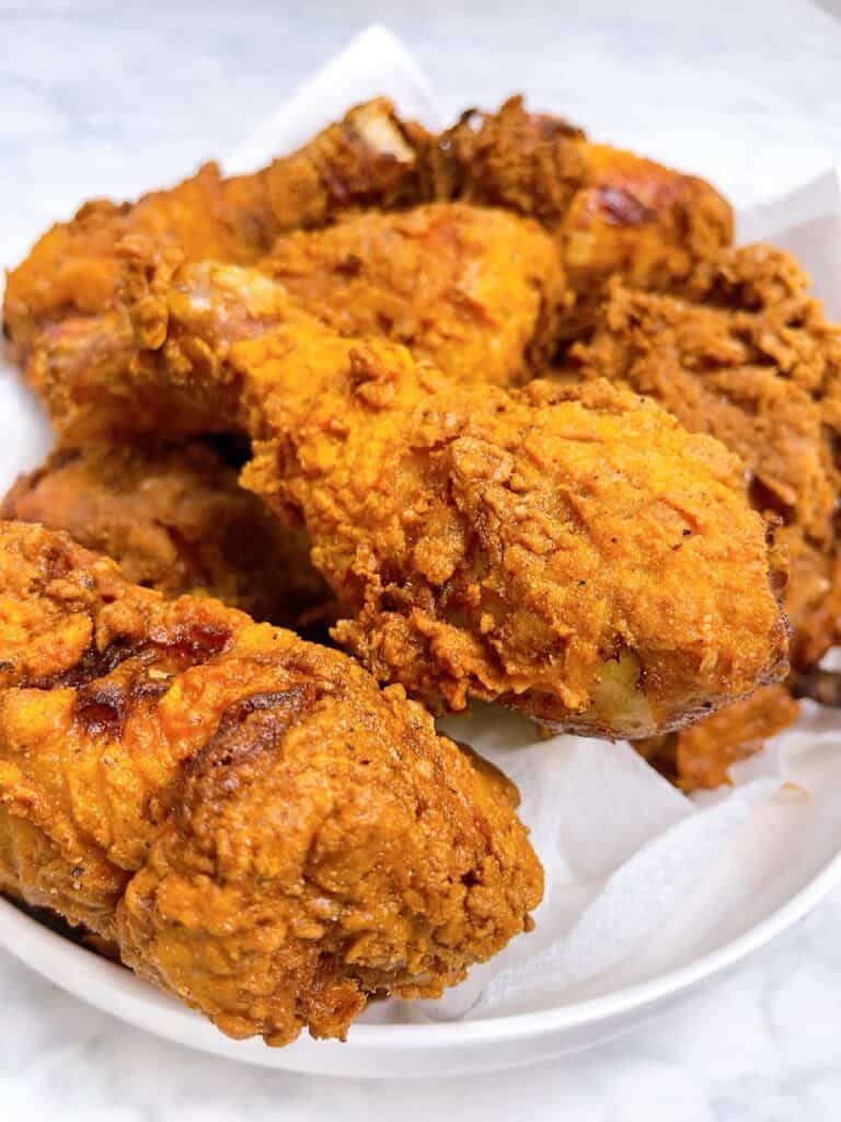 Soul Food Style Fried Chicken with Spiced Cajun Seasoning