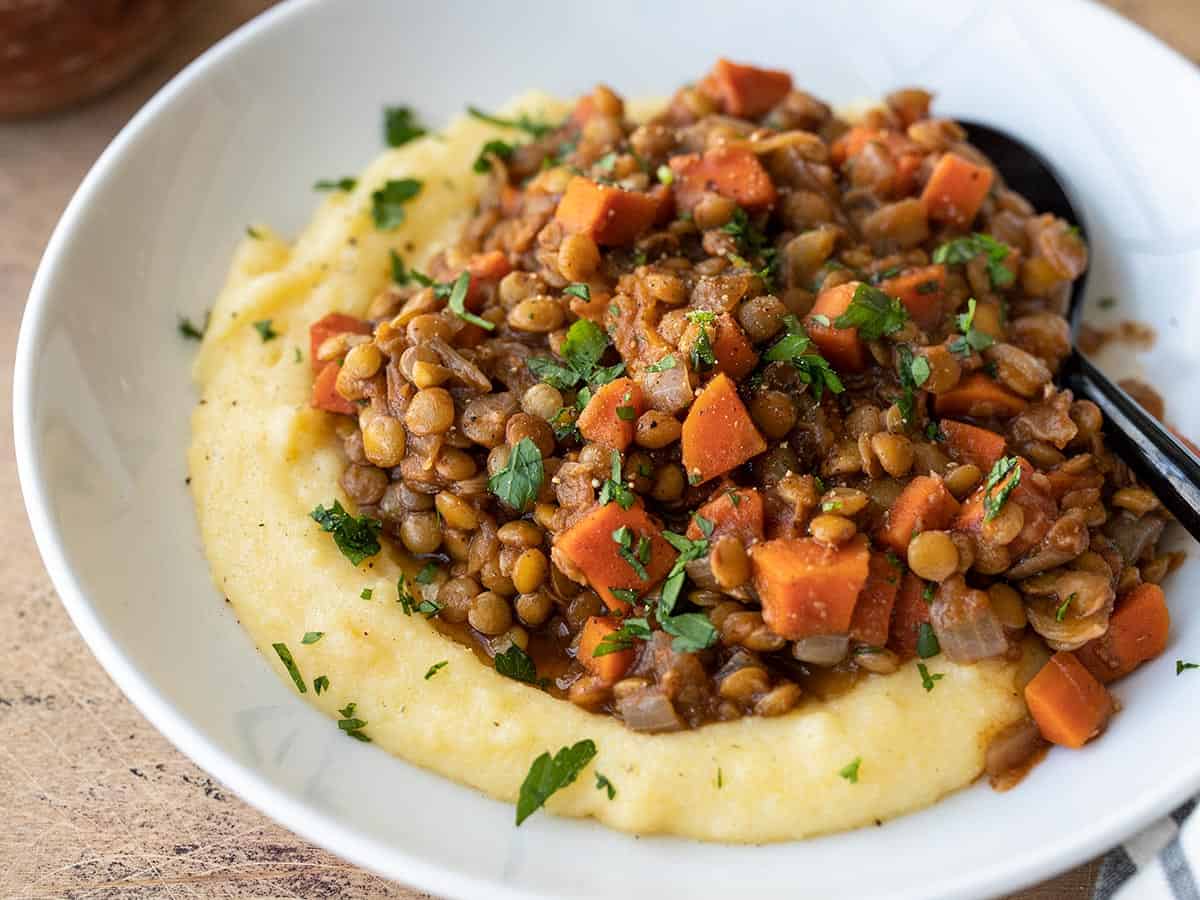 Spiced Lentil Atakilt with Turmeric and Cumin