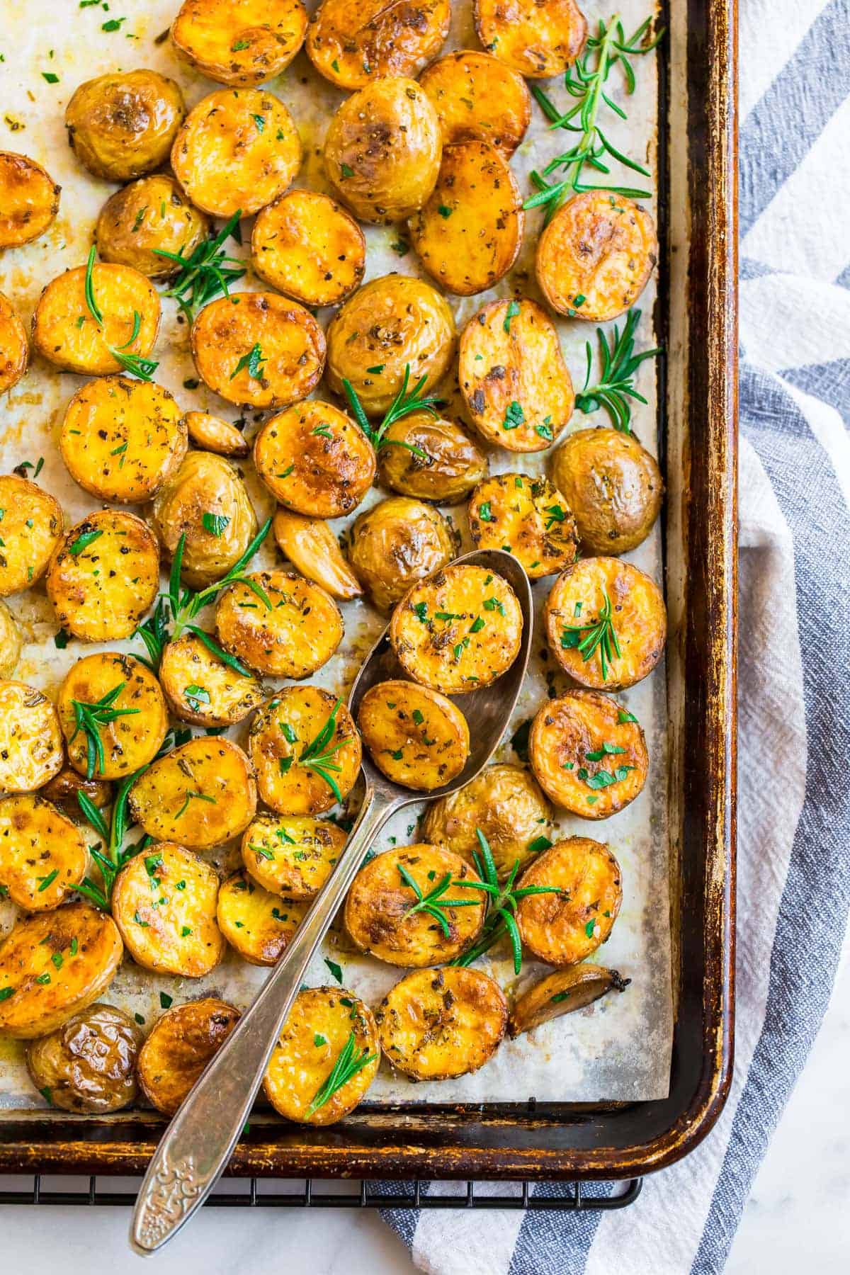 Oven-Roasted Regional Herb Potatoes