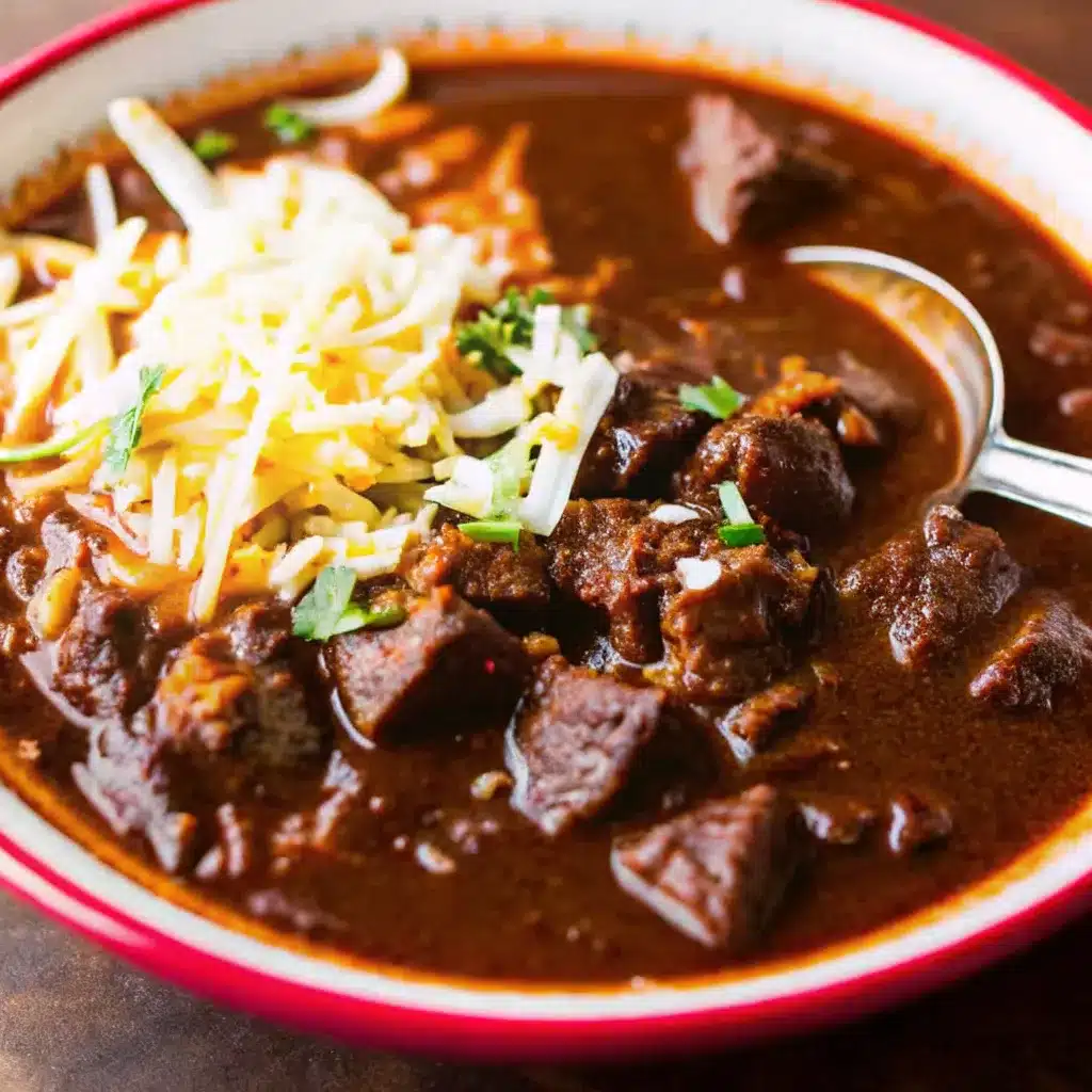 Slow-Cooked Brisket Chili with Local Craft Beer