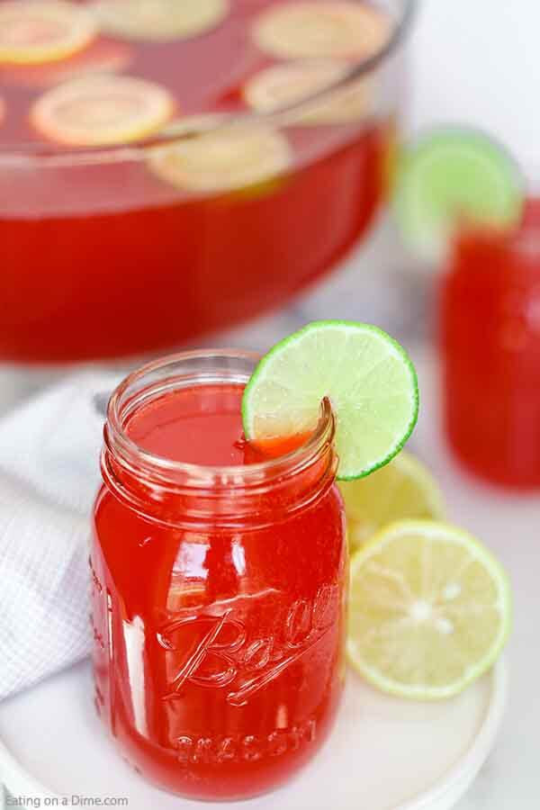 Simple Three-Ingredient Fruity Party Punch
