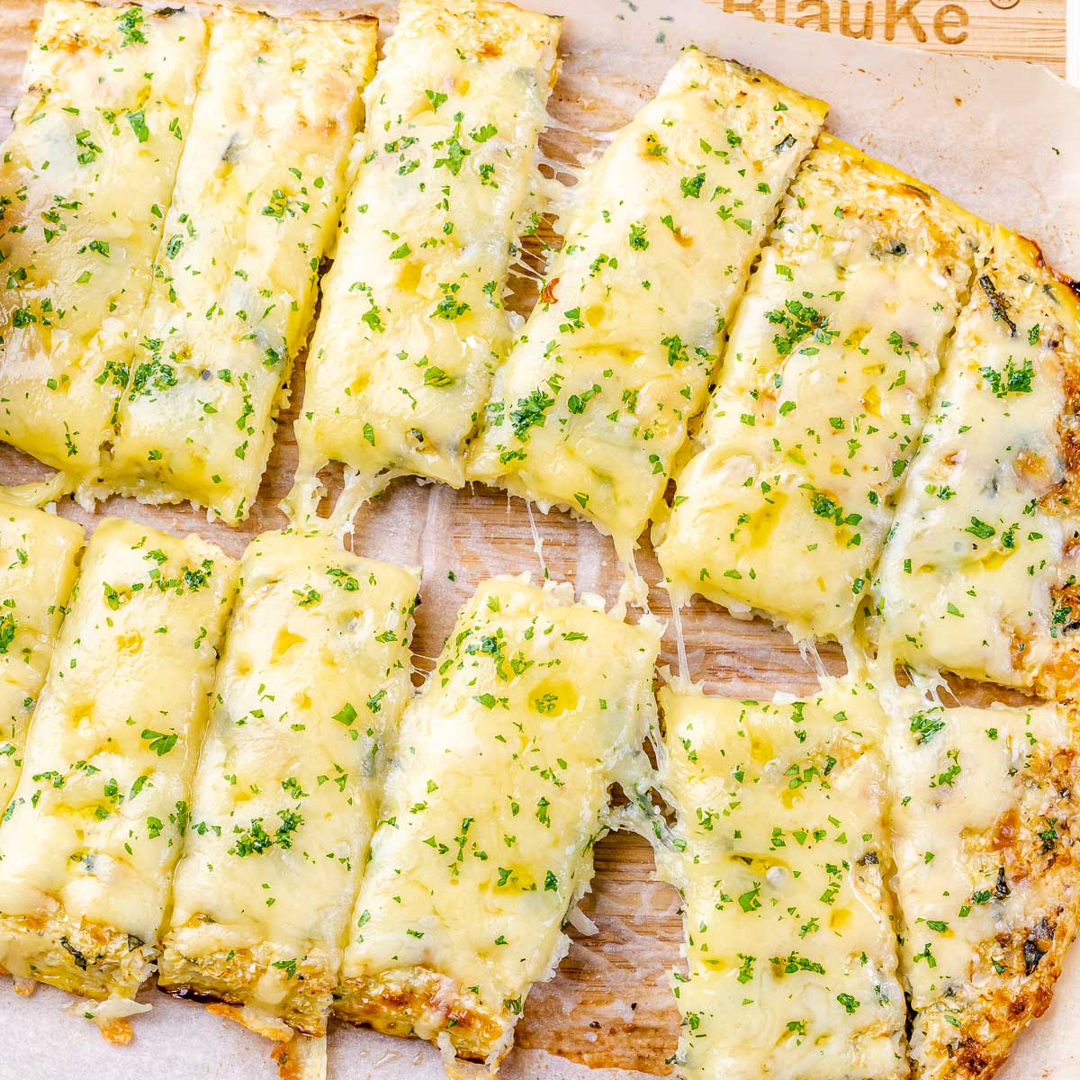 Cheddar Cauliflower Breadsticks with Rosemary