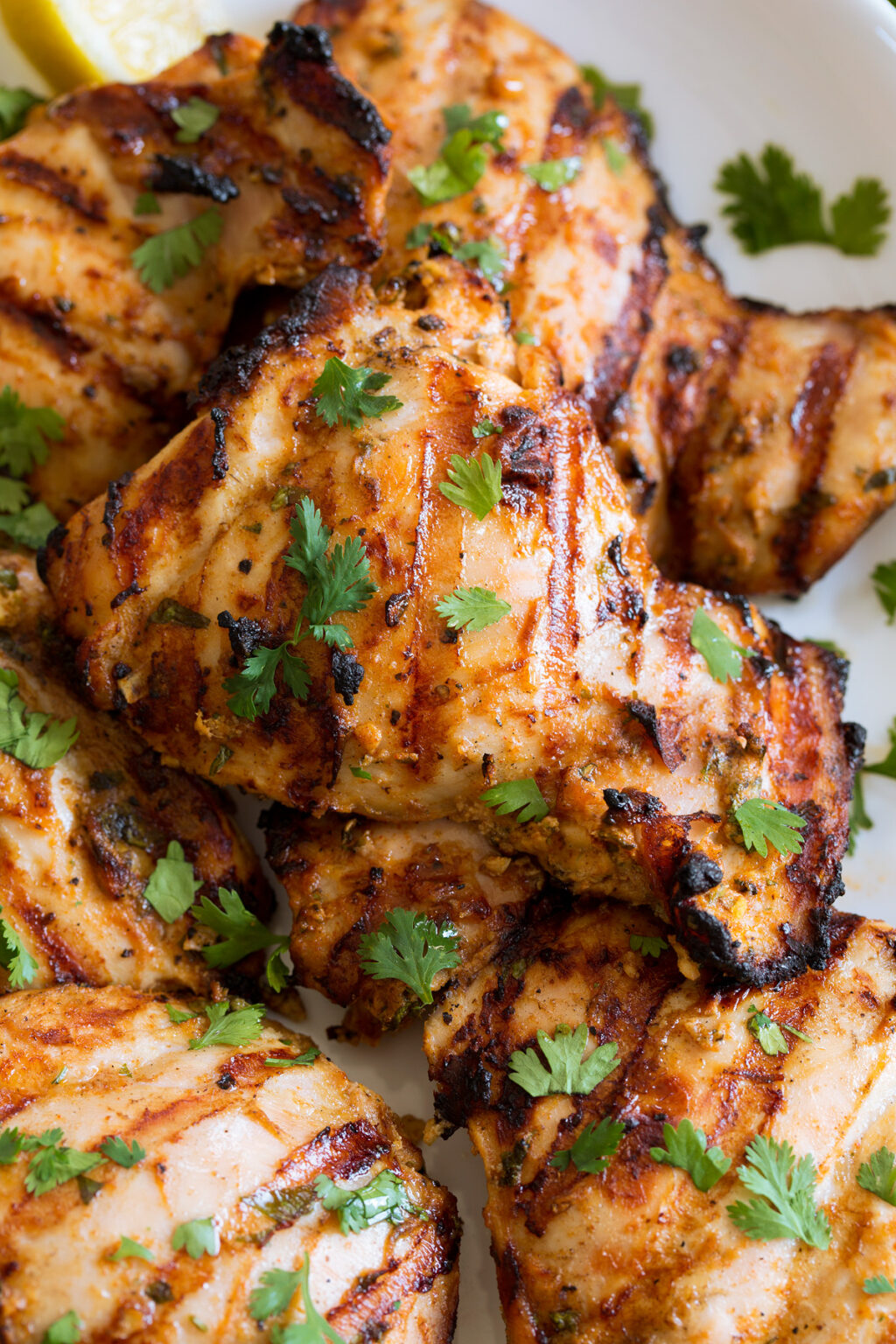 Injera-Crusted Spiced Chicken with Mitmita Yogurt Sauce