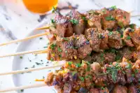 Kristoff's Mountain Herb-Grilled Venison Skewers