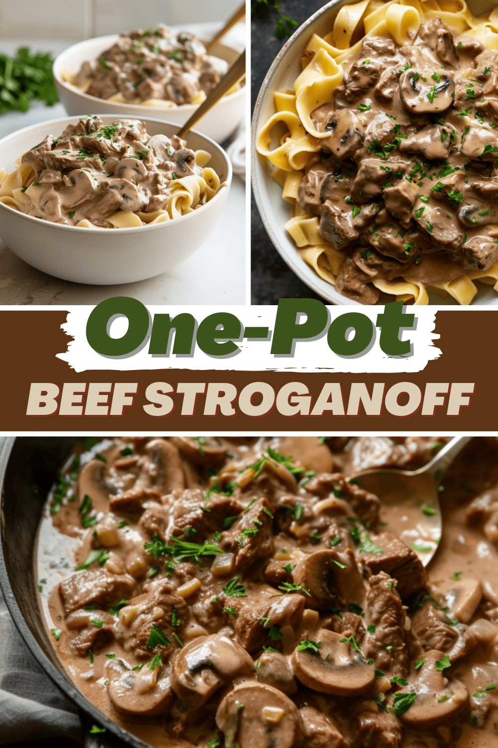 One-Pot Beef and Mushroom Stroganoff