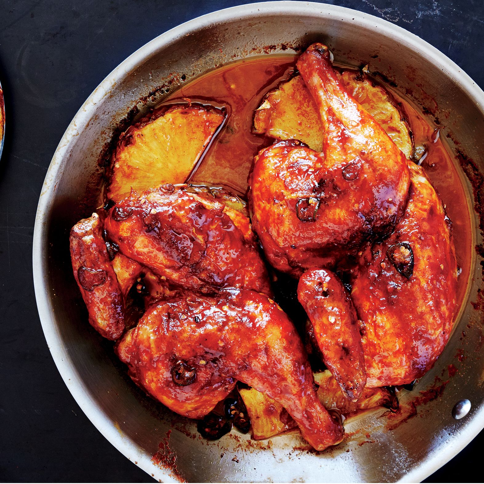 Pan-Seared Chicken with Sweet Chili Glaze
