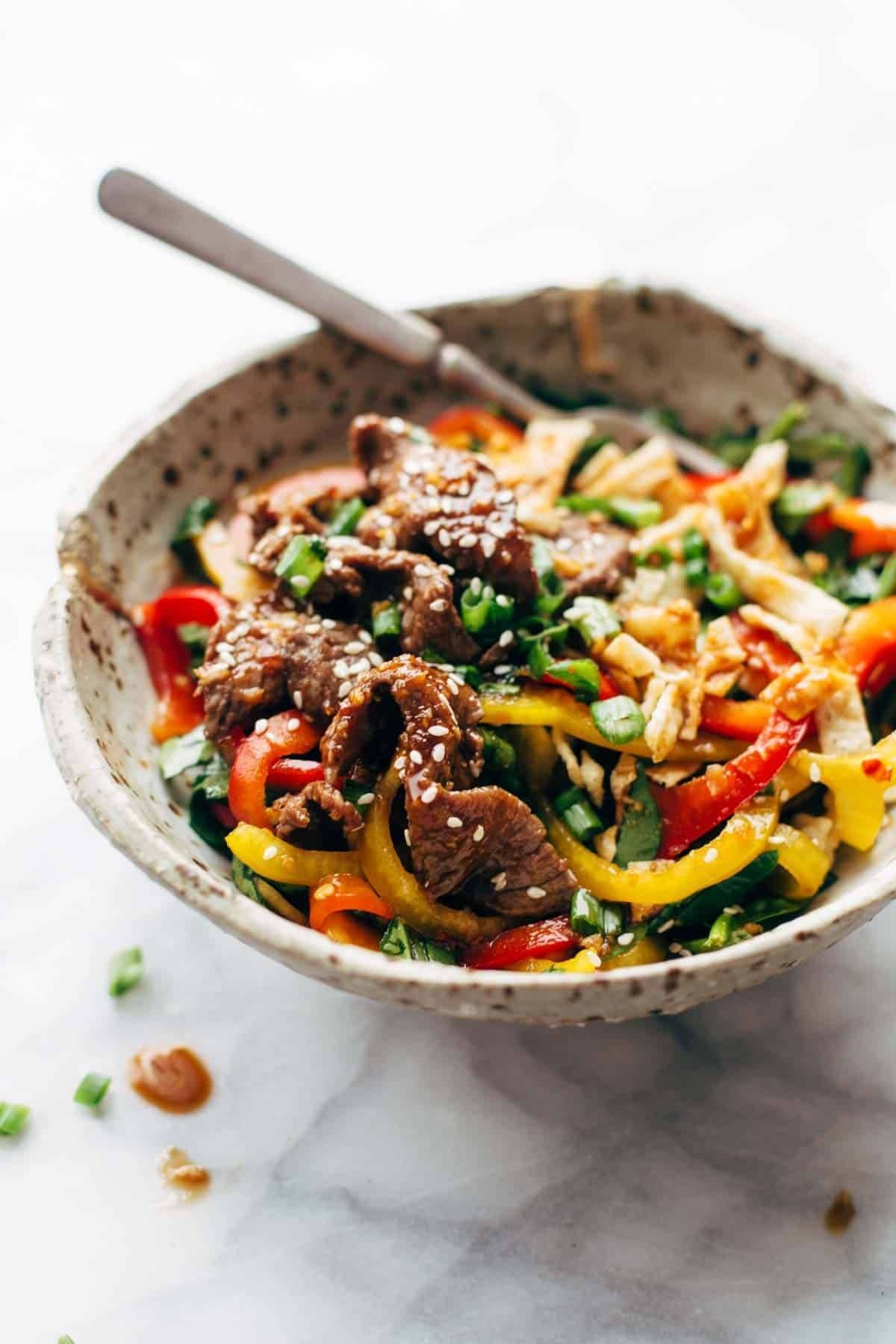 Spicy Korean-Inspired Beef Stir Fry with Vegetables
