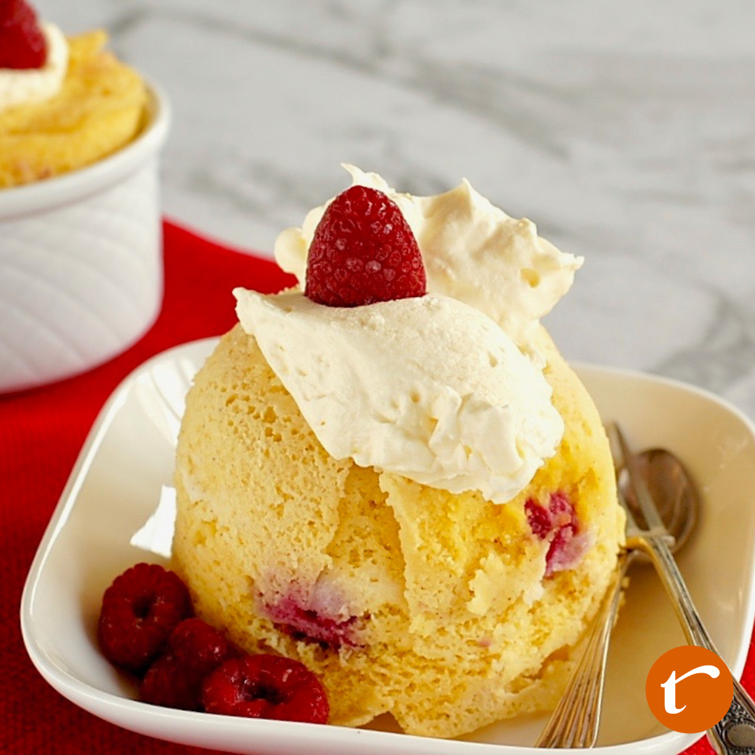 Vanilla Berry Mug Cake