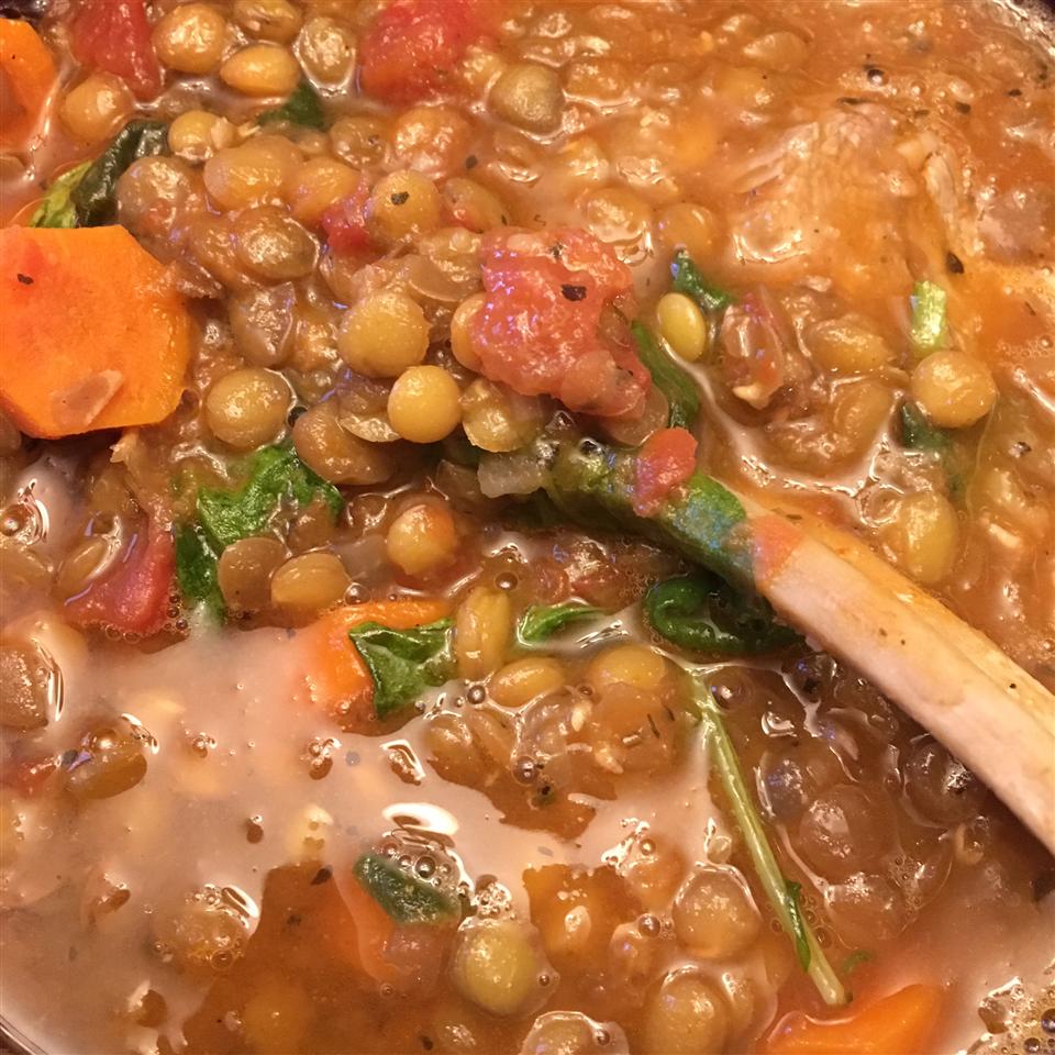 One-Pot Spiced Lamb and Lentil Stew