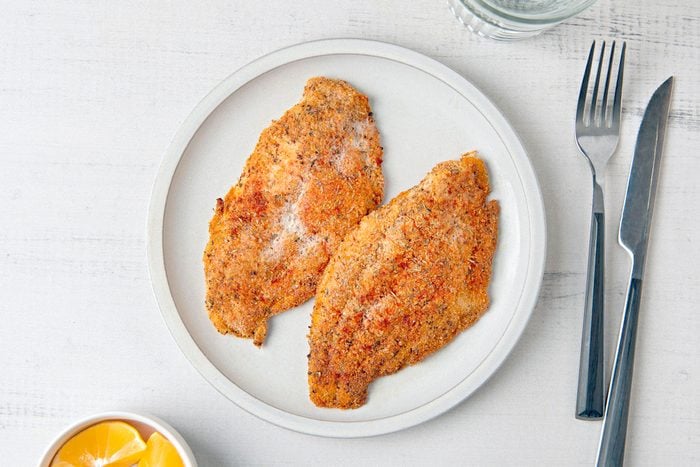 Pan-Seared Catfish with Cajun Butter and Lemon