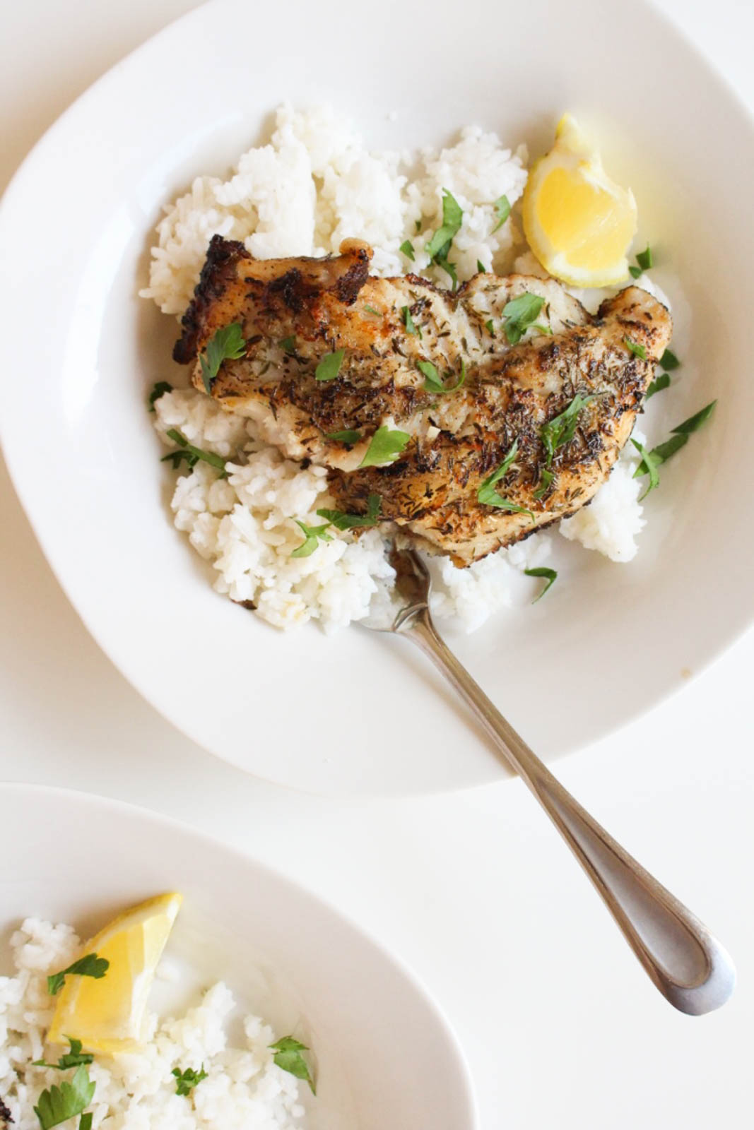 Pan-Seared Catfish with Lemon Butter and Cajun Spices