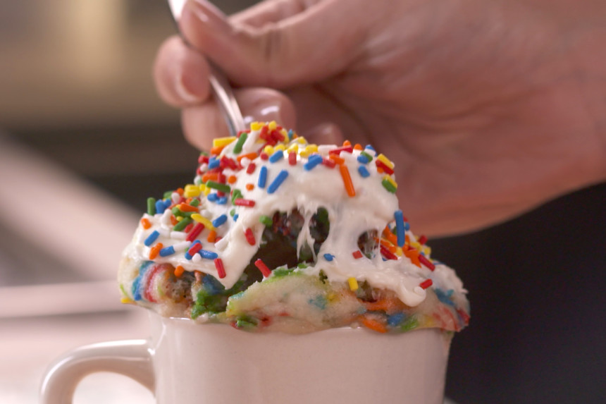 Funfetti Chocolate Mug Cake