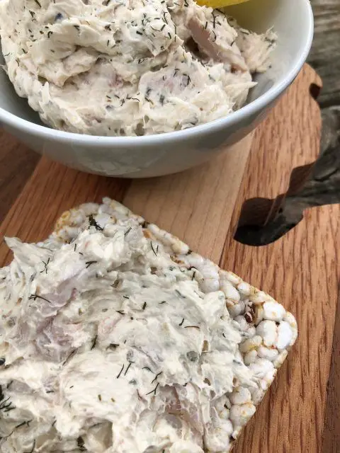 Smoked Whitefish Spread with Dill and Capers