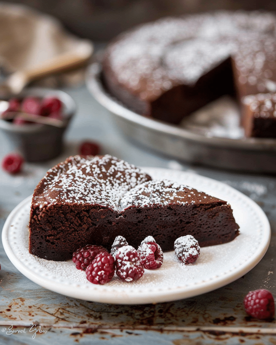 Double Chocolate Flourless Torte