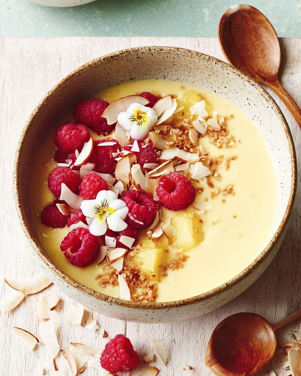 Orangutan-Inspired Banana and Coconut Smoothie Bowl