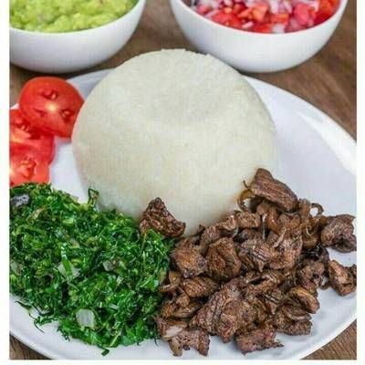 Kenyan-Style Ugali with Braised Sukuma and Onions
