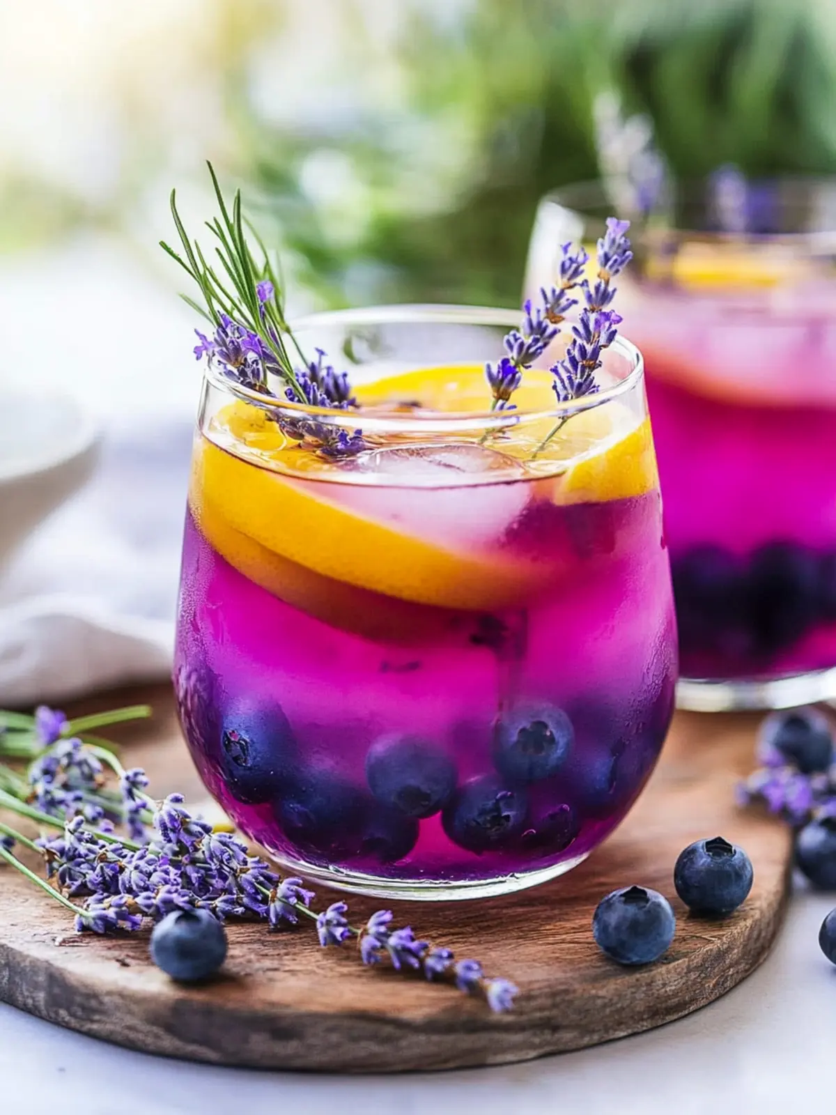 Frozen Blueberry-Lavender Lemonade