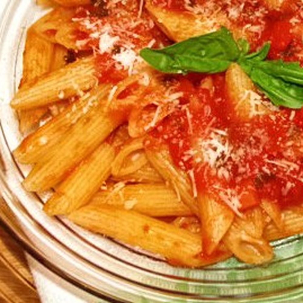 One-Pot Beef and Tomato Penne with Basil