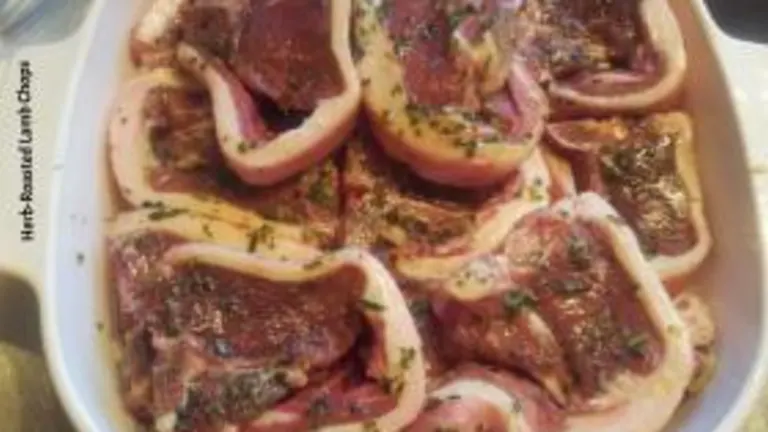 Lagrange's Herb-Roasted Lamb Chops