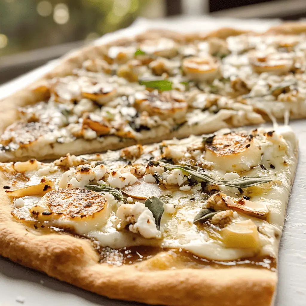 Wood-Fired Flatbread Pizza with Local Fynbos Honey and Goat Cheese