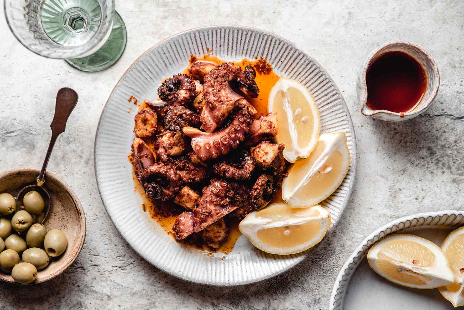 Pan-Seared Octopus with Lemon and Smoked Paprika
