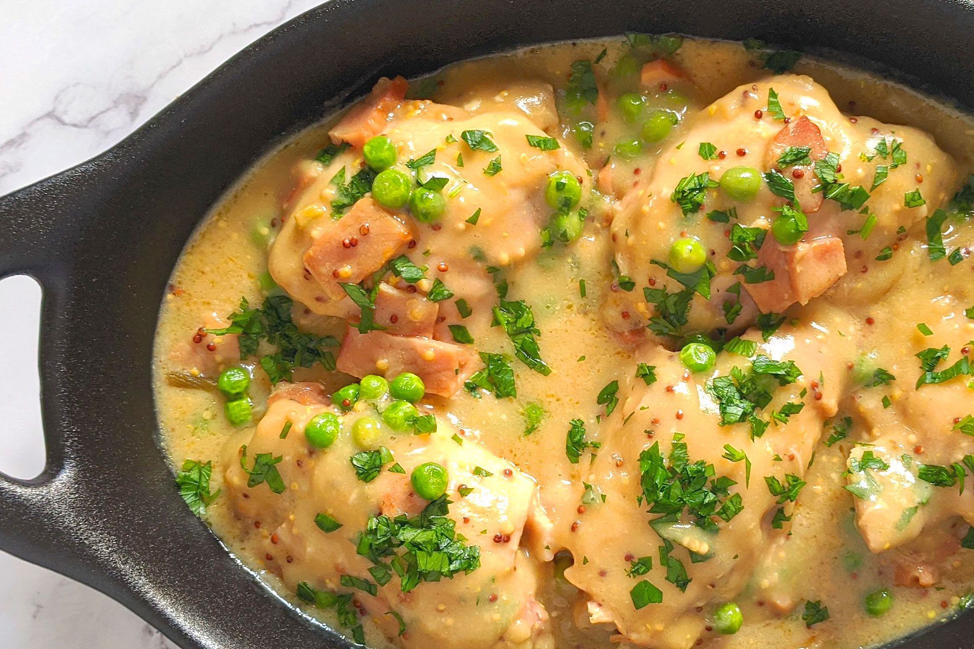 Honey Mustard Slow Cooker Chicken with Root Vegetables