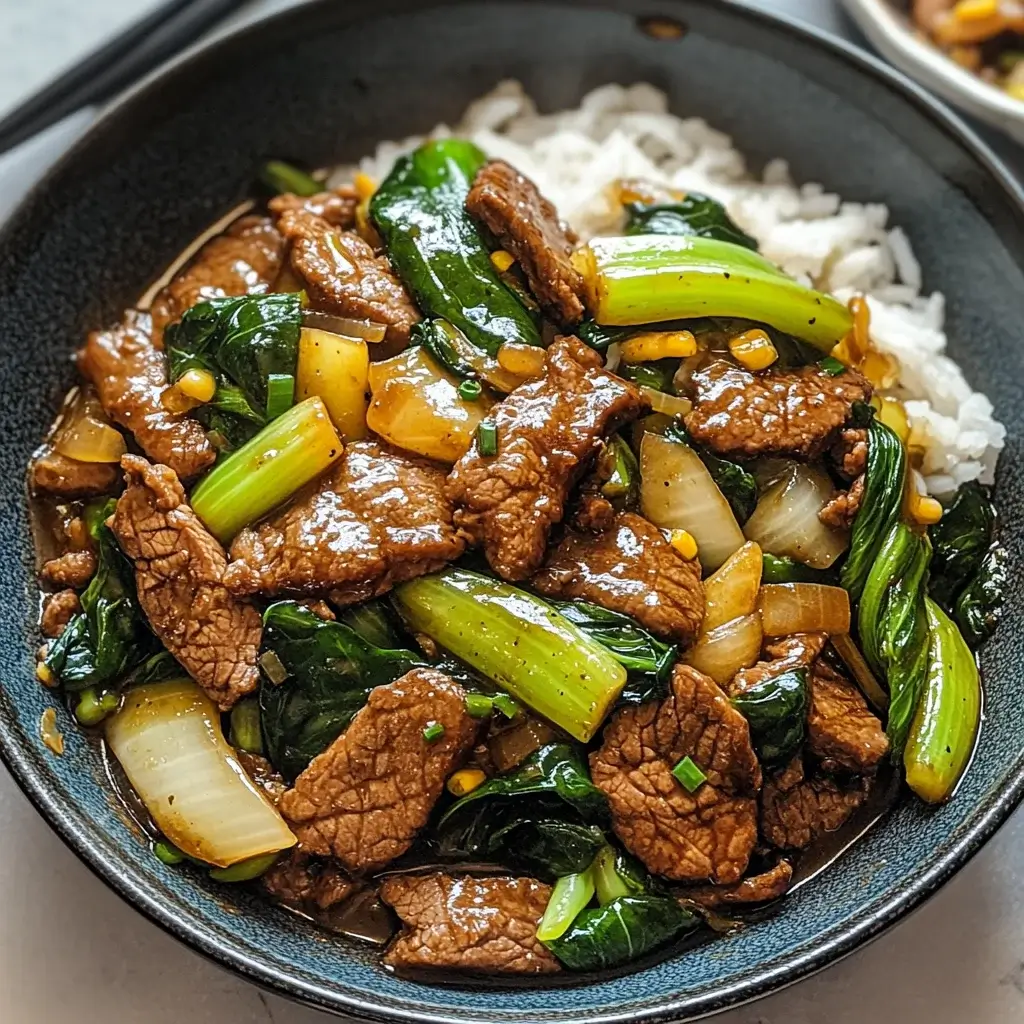 Spiced Kangaroo Stir-Fry with Finger Lime and Bok Choy