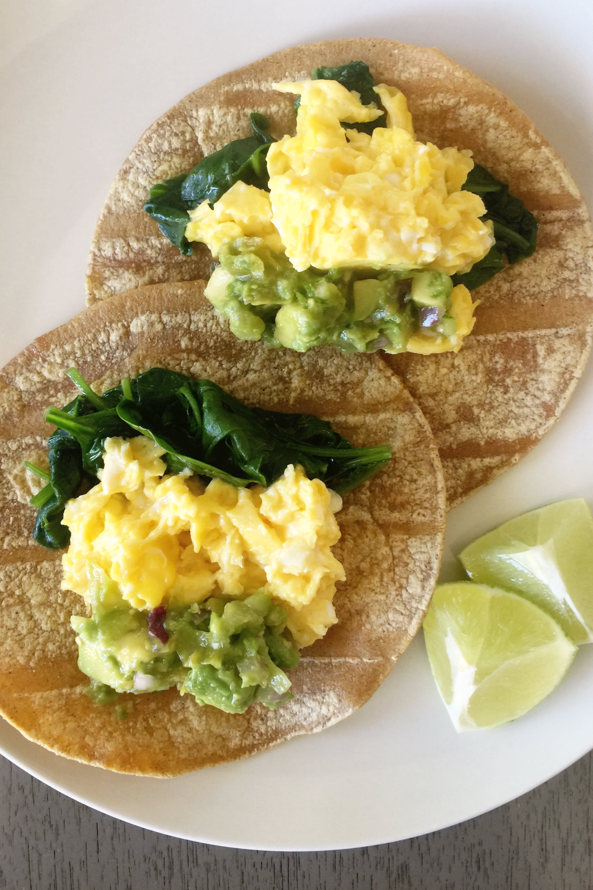 Avocado & Cucumber Breakfast Tacos