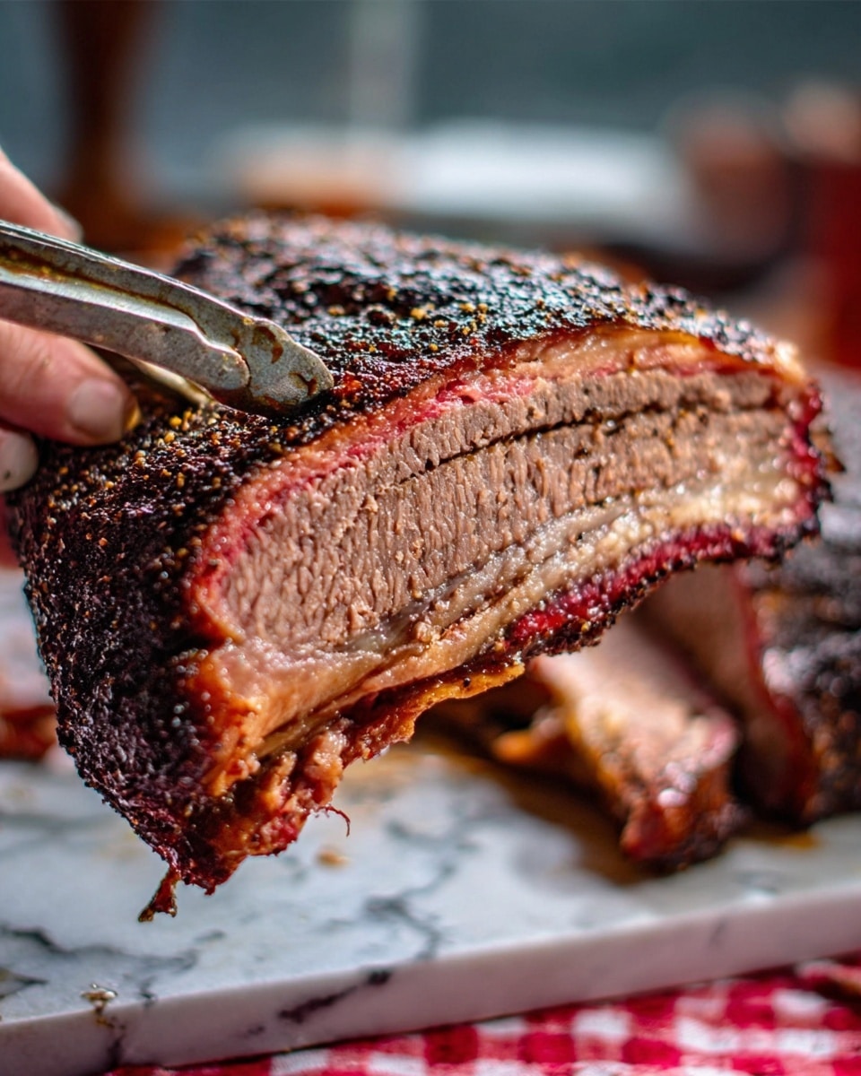 Hickory-Smoked Beef Ribs with Dry Rub