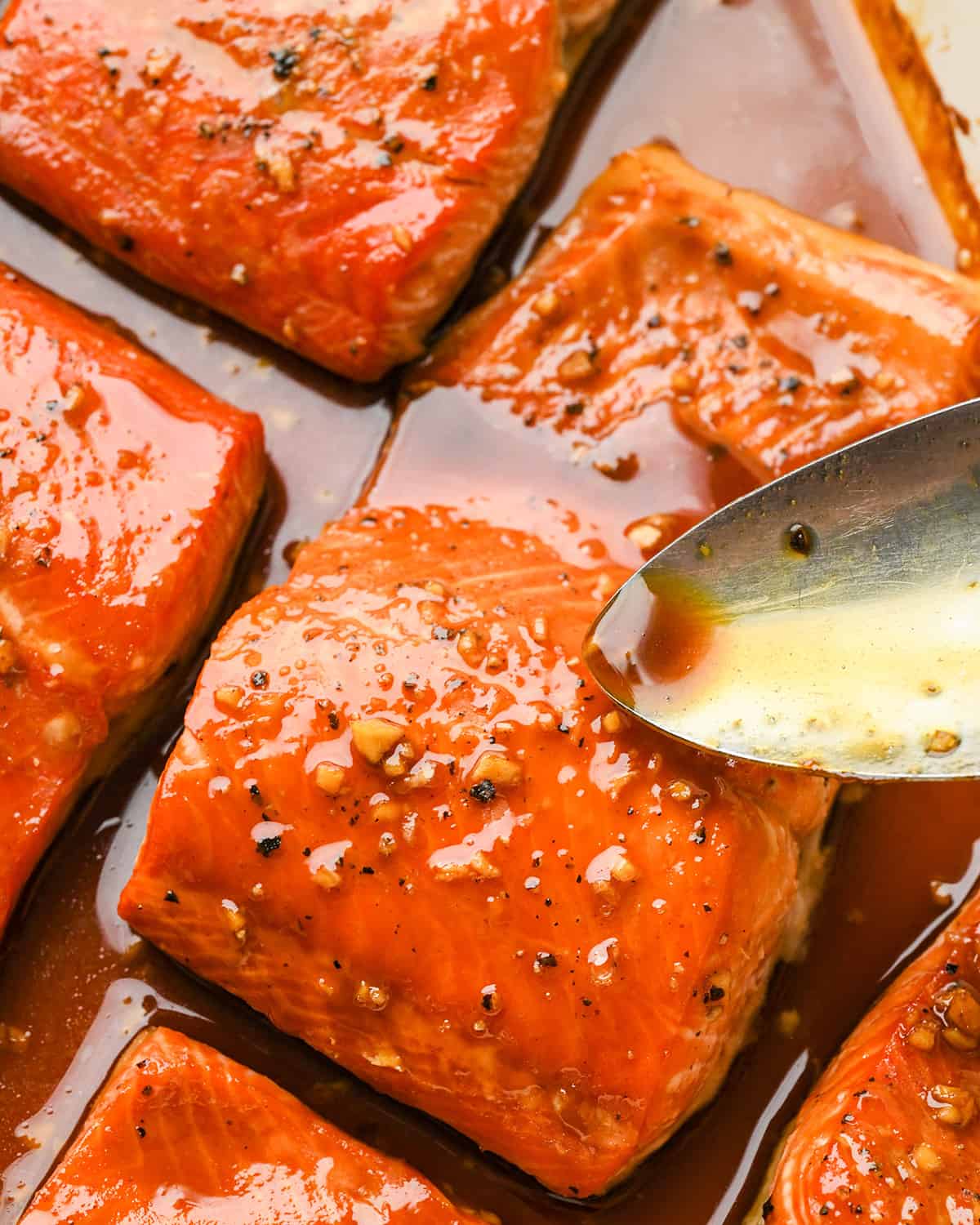 Maple-Smoked Salmon with Citrus Glaze
