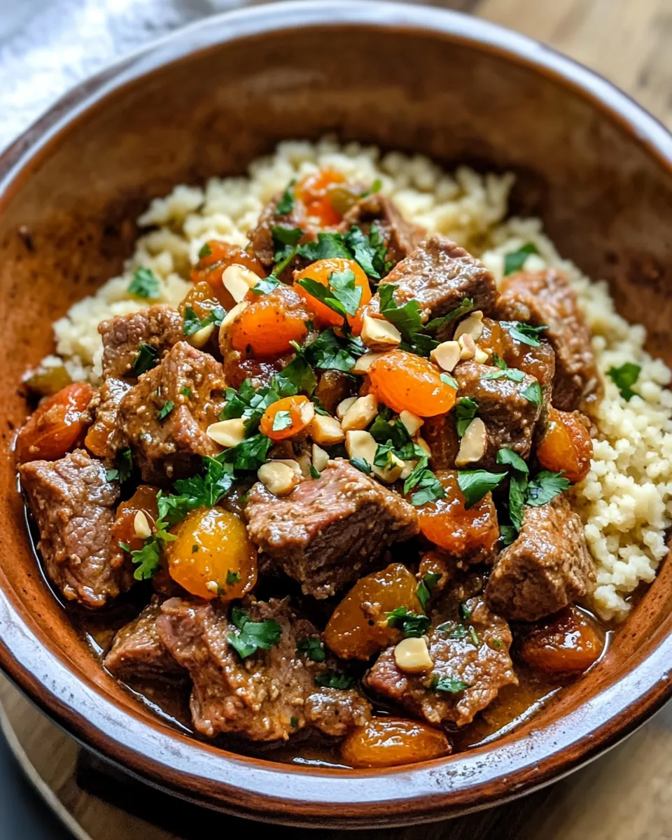 Mind-Bending Spiced Lamb Tagine with Apricots