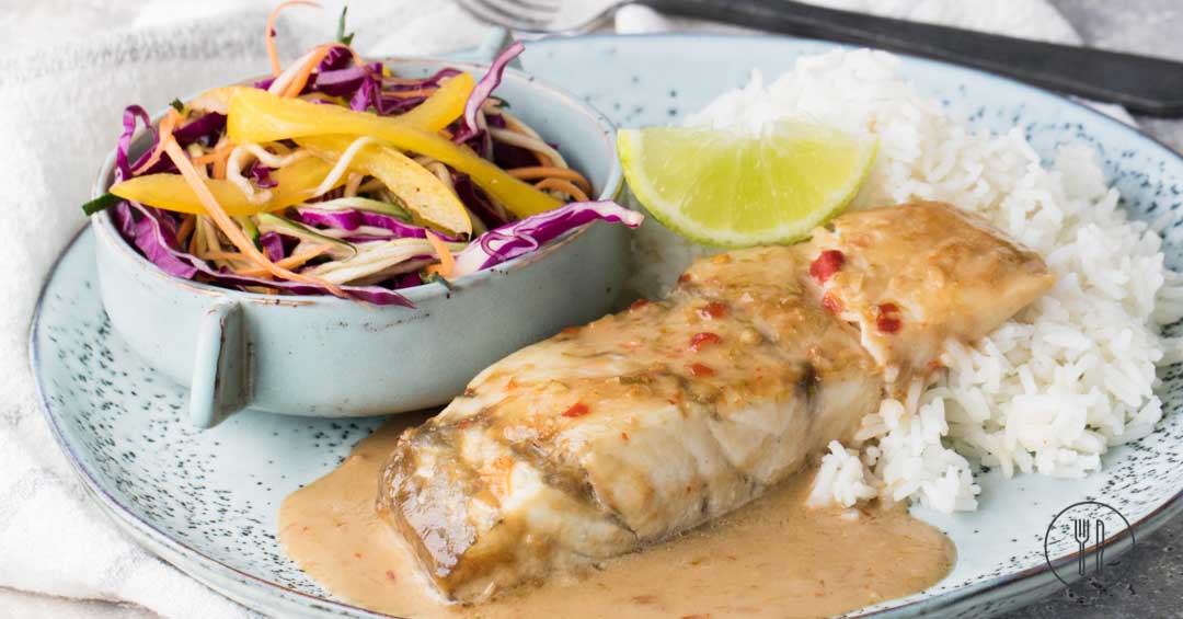 Barramundi Poached in Lemon Myrtle and Coconut Broth