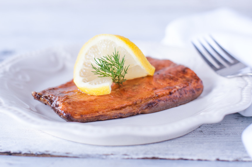 Surface-Skillet Baked Salmon