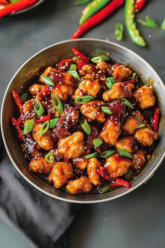 Stir-Fried Chicken with Popular Street-Style Spices