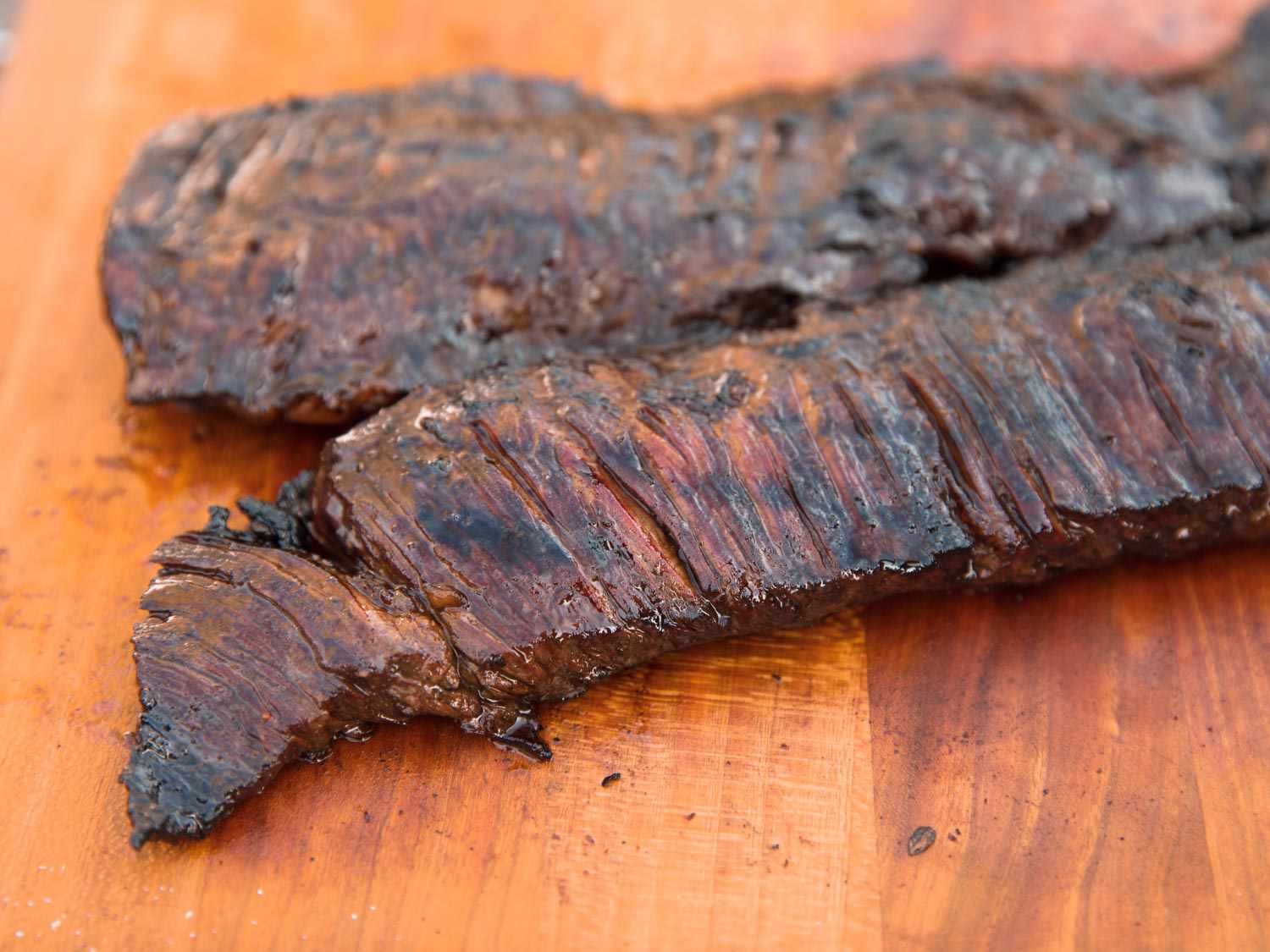 Grilled Herb-Marinated Kansas City Strip Steak