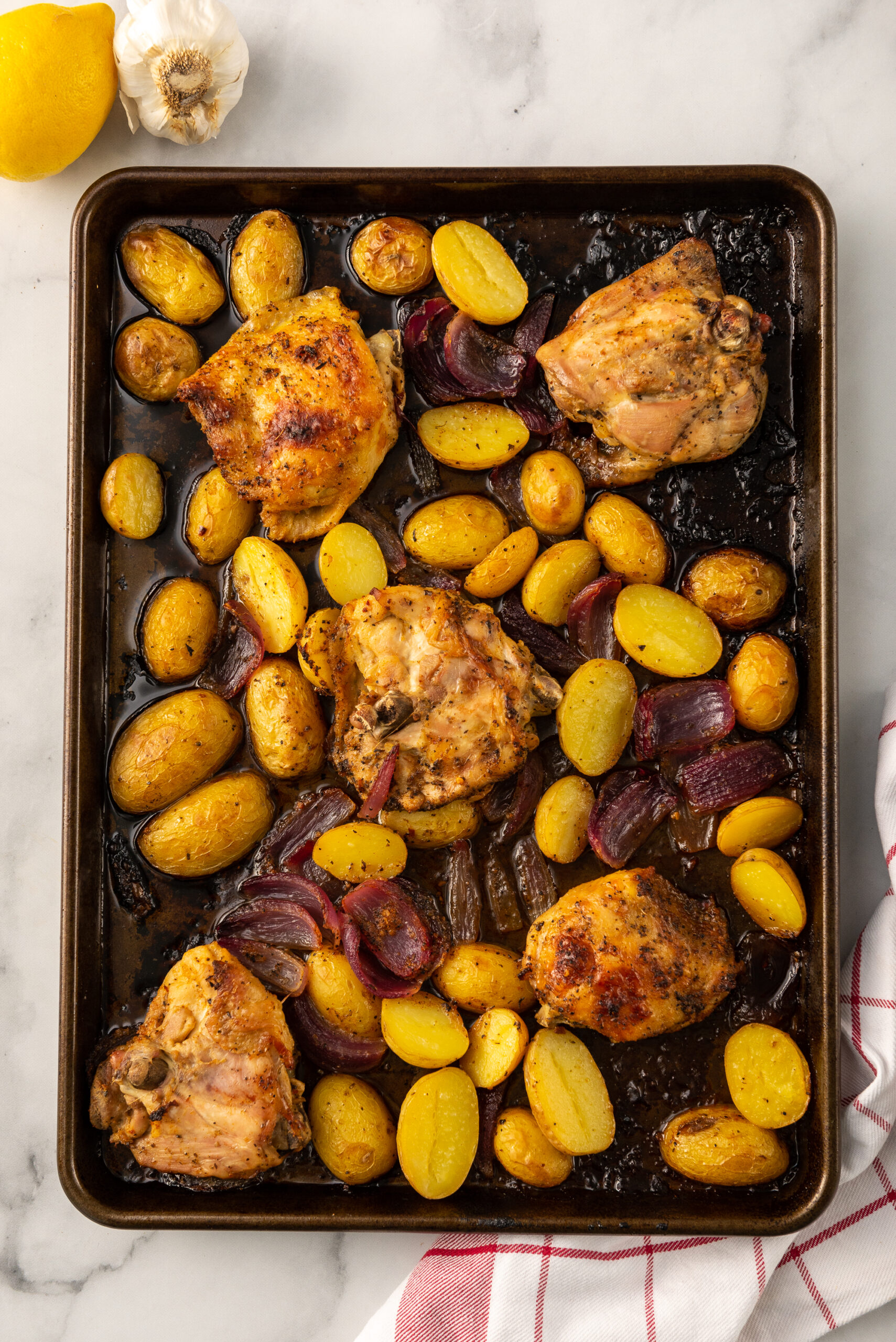 One-Pot Lemon Herb Chicken & Potatoes