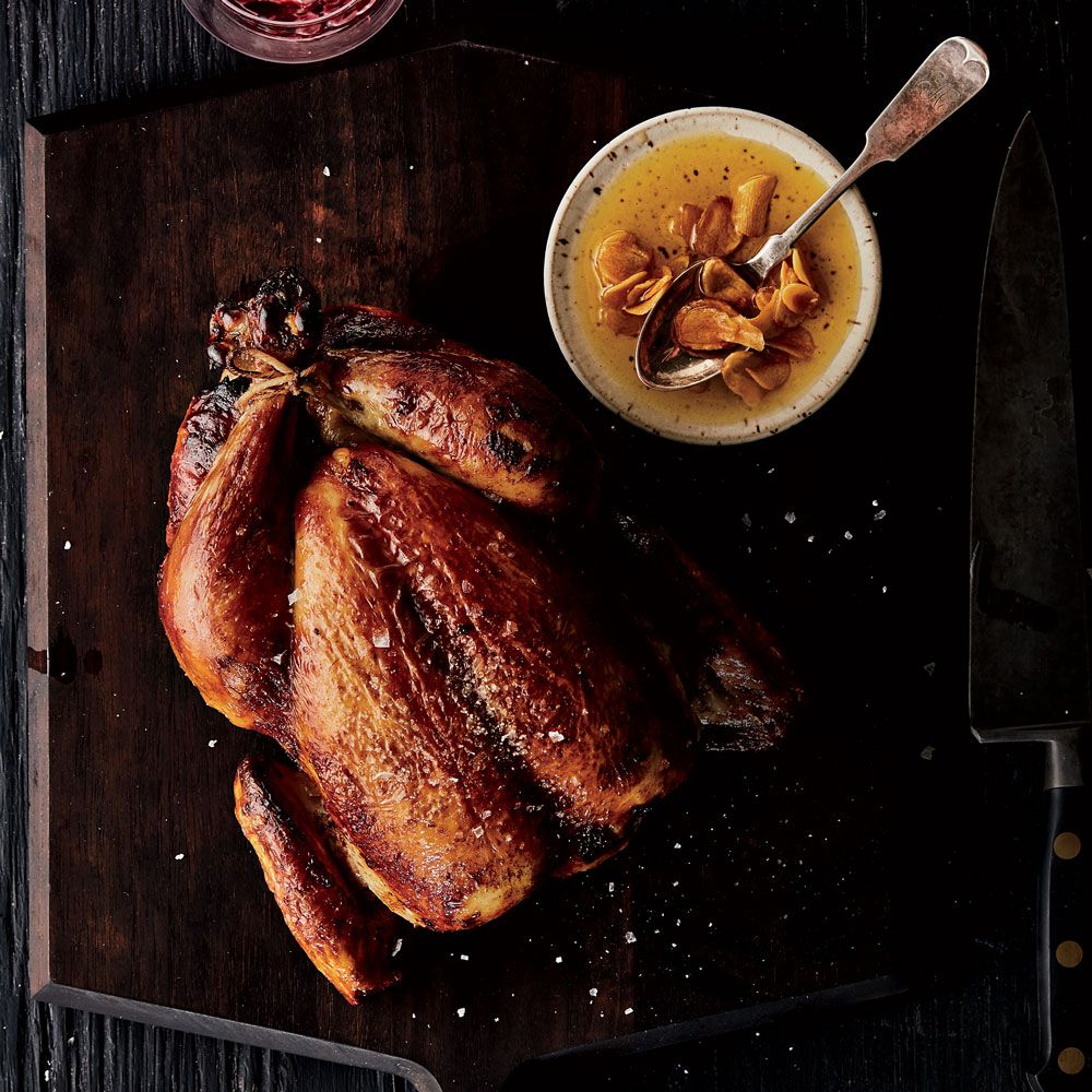 Buttermilk-Brined Roast Chicken with Cajun Spices