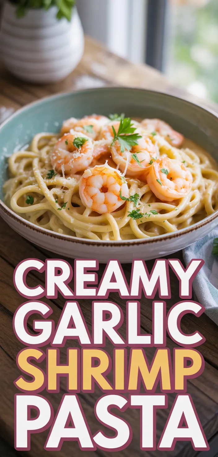 Best of Italy: Garlic Shrimp Pasta