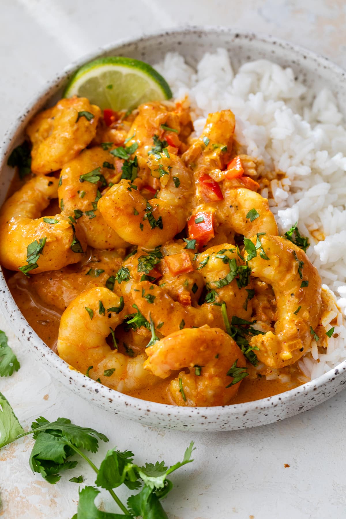 Coconut-Lime Caribbean Shrimp Curry