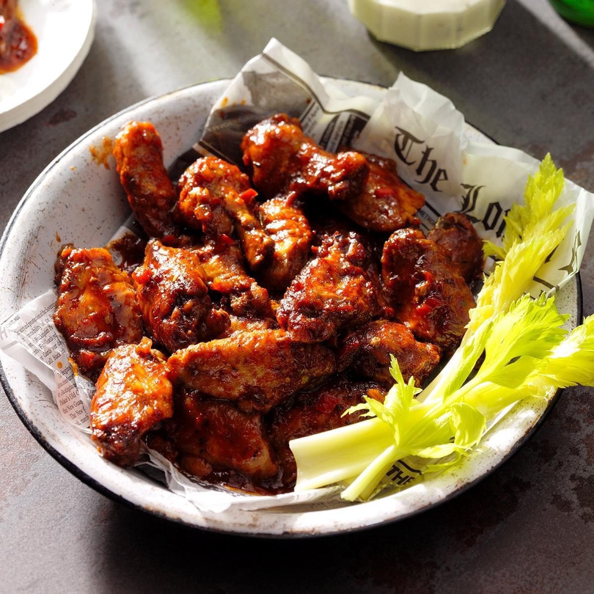 Sweet and Spicy Game Day Chicken Wings