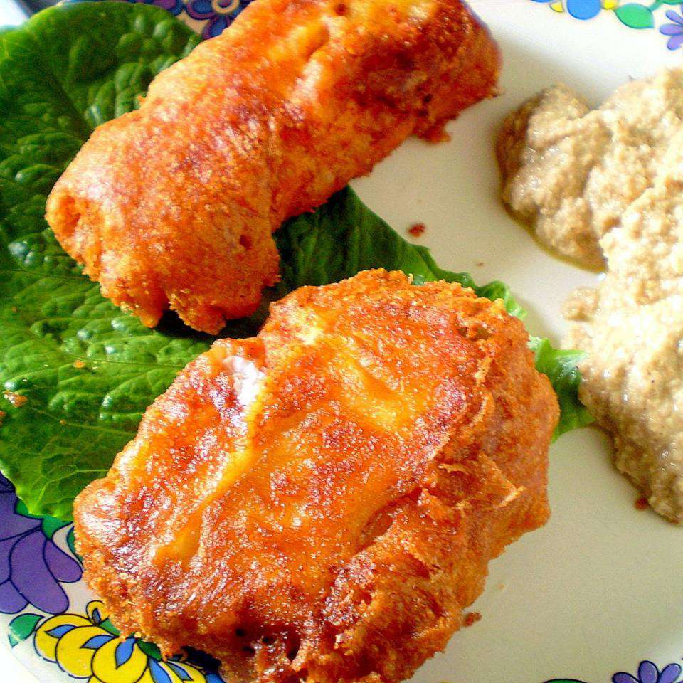 Crispy Fried Fish with Coconut Sauce