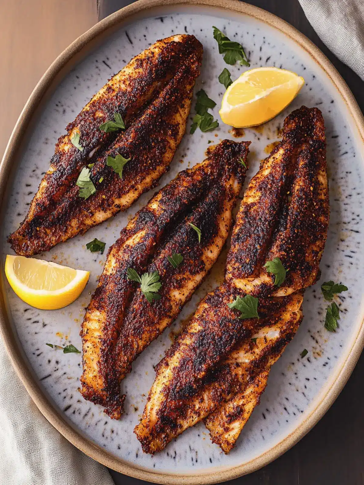 Sheet Pan Cajun-Spiced Blackened Catfish with Roasted Vegetables