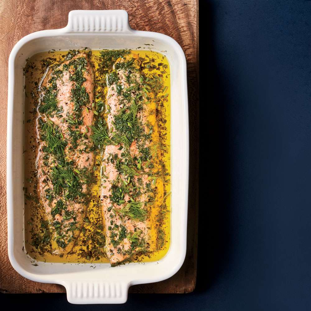 Pan-Seared Arctic Char with Nordic Dill Sauce