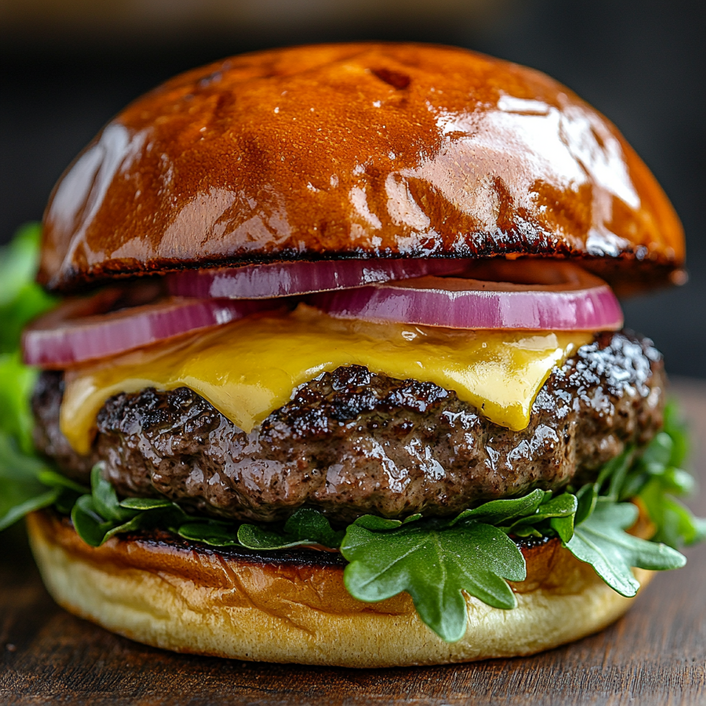 Best of the West: Juicy BBQ Beef Burger