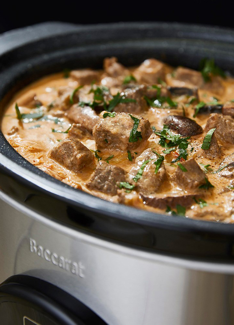 Bid for Flavor Slow-Cooked Beef Stew
