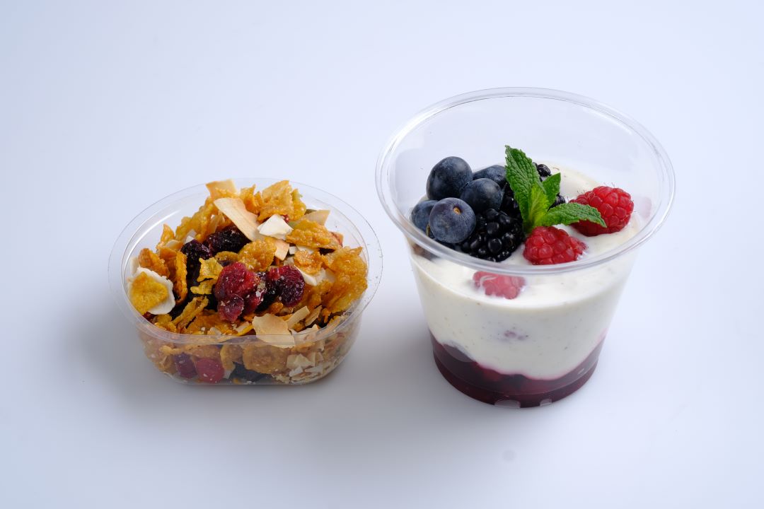 K-BID's Gummy Vitamin Crunch Yogurt Parfait