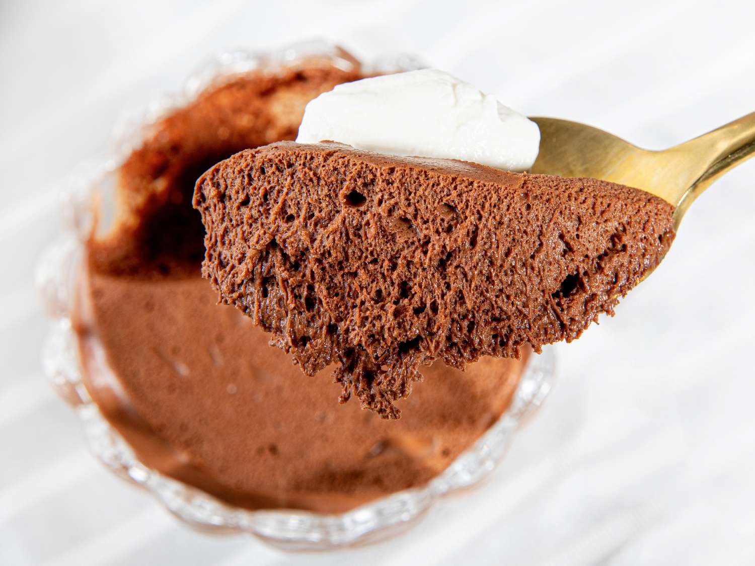 Blood Moon Chocolate Mousse with Chili and Sea Salt